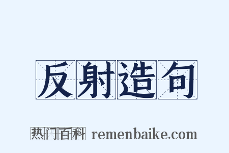 反射造句是什么意思的图片